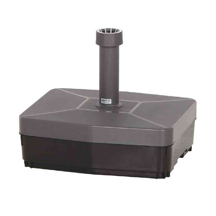 SIENA GARDEN Schirmständer 45 kg eckig, anthrazit